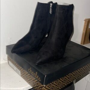 Charles David Black Women's Ankle Boots